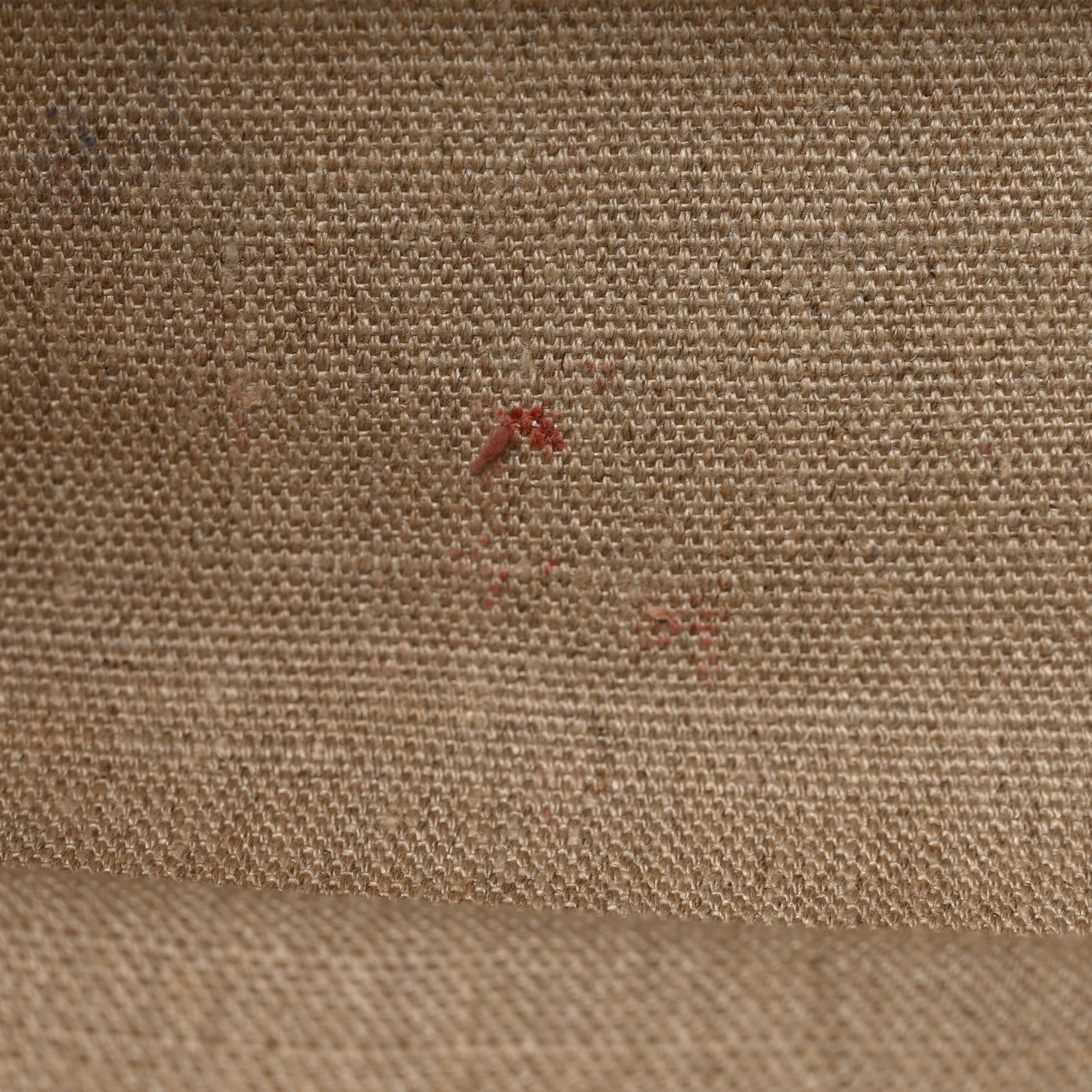 Linen Calfskin Rive Gauche Tote Greggio Natural