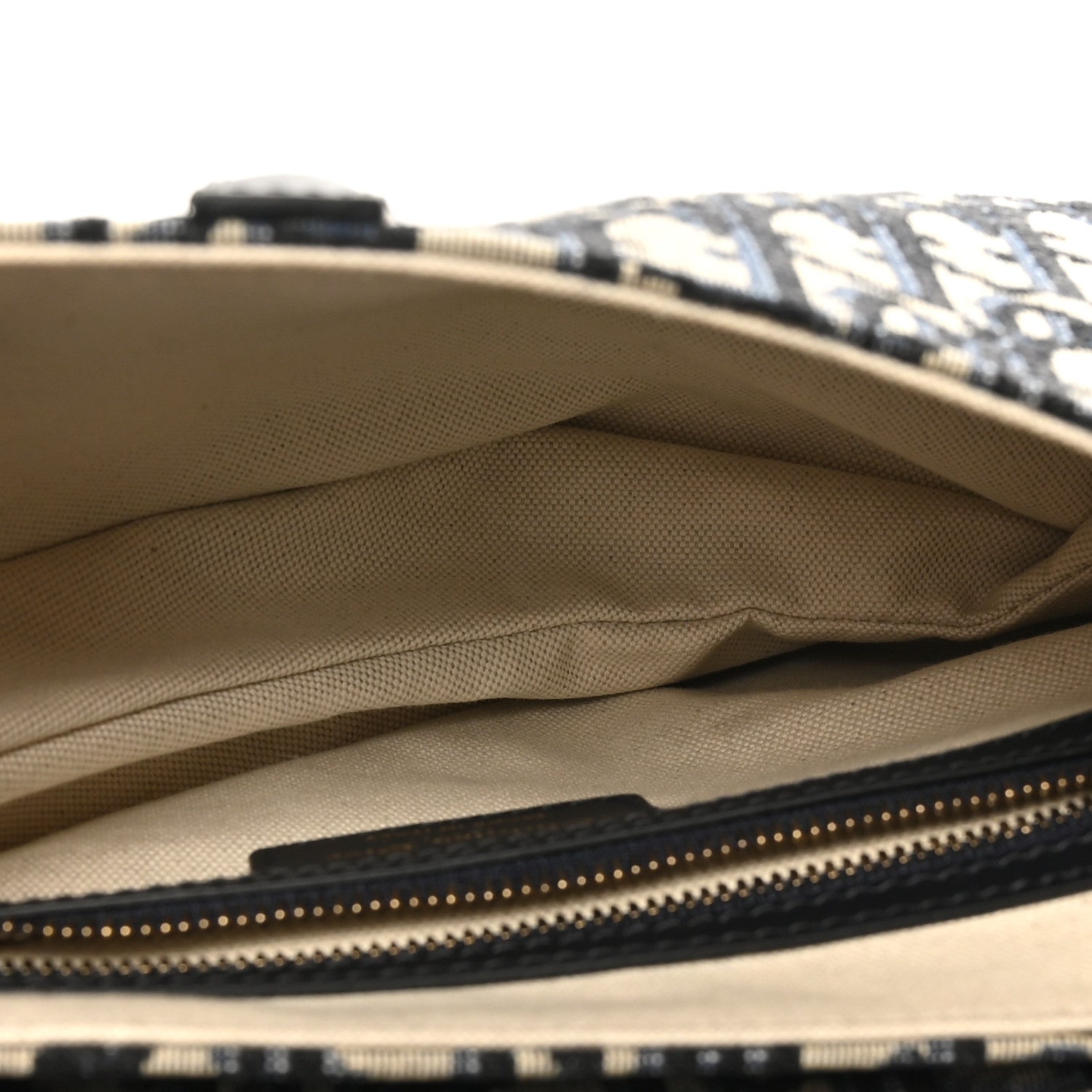 Oblique Saddle Bag Blue
