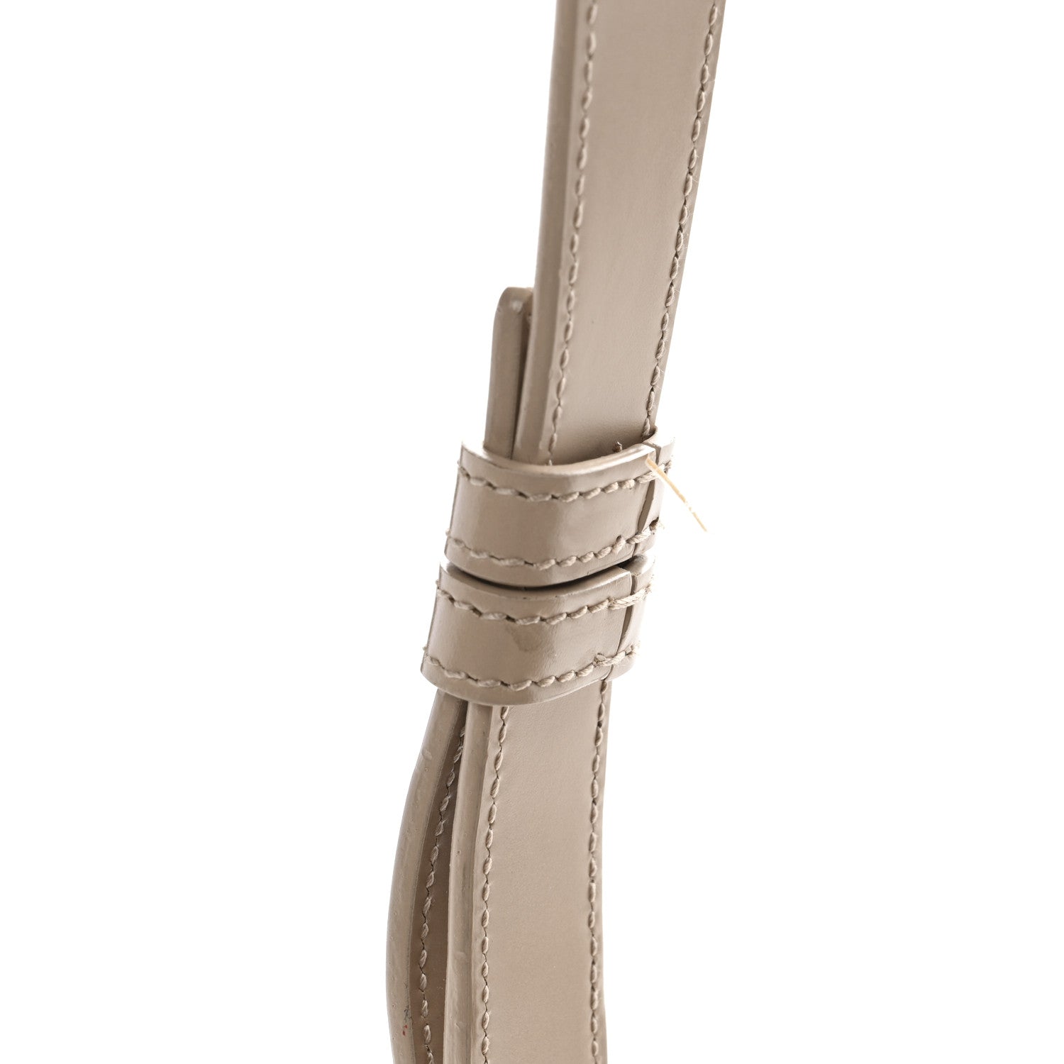 Calfskin Medium Emmanuelle Bucket Bag Nude Powder