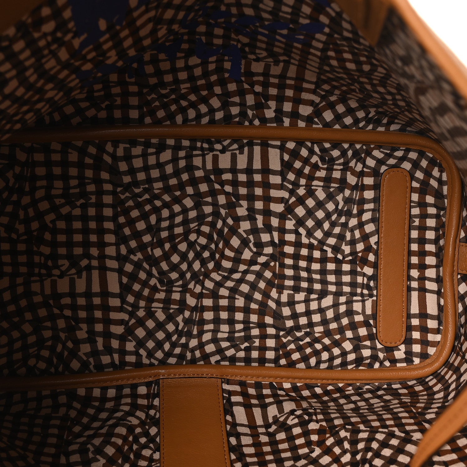 Visetos Medium Liz Reversible Shopper Tote Cognac