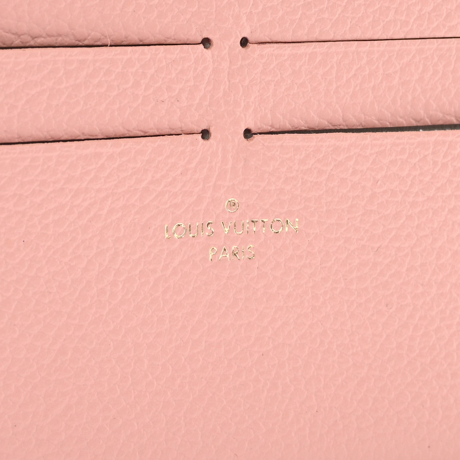 Calfskin Felicie  Holder Insert Rose Poudre