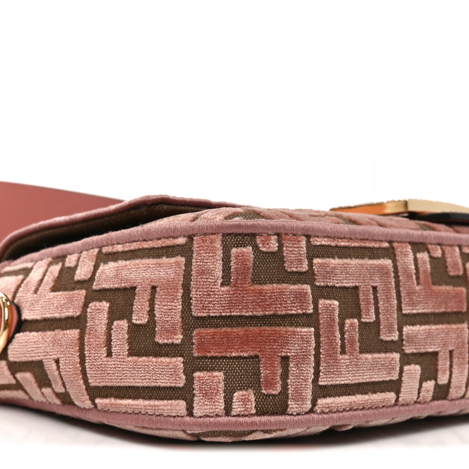 Velvet Jacquard Crystal FF Baguette Macaron