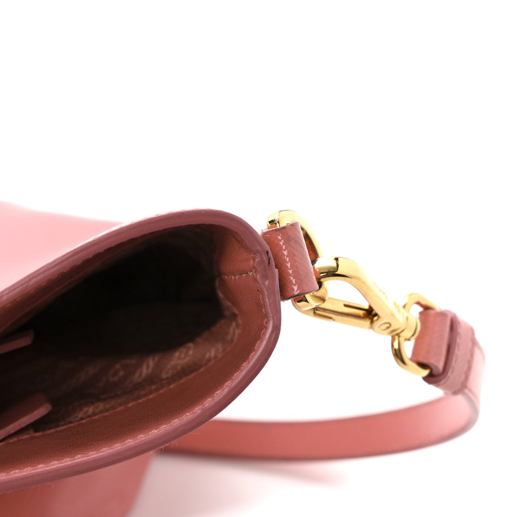 Saffiano Vernice Galleria Shopping Tote Begonia