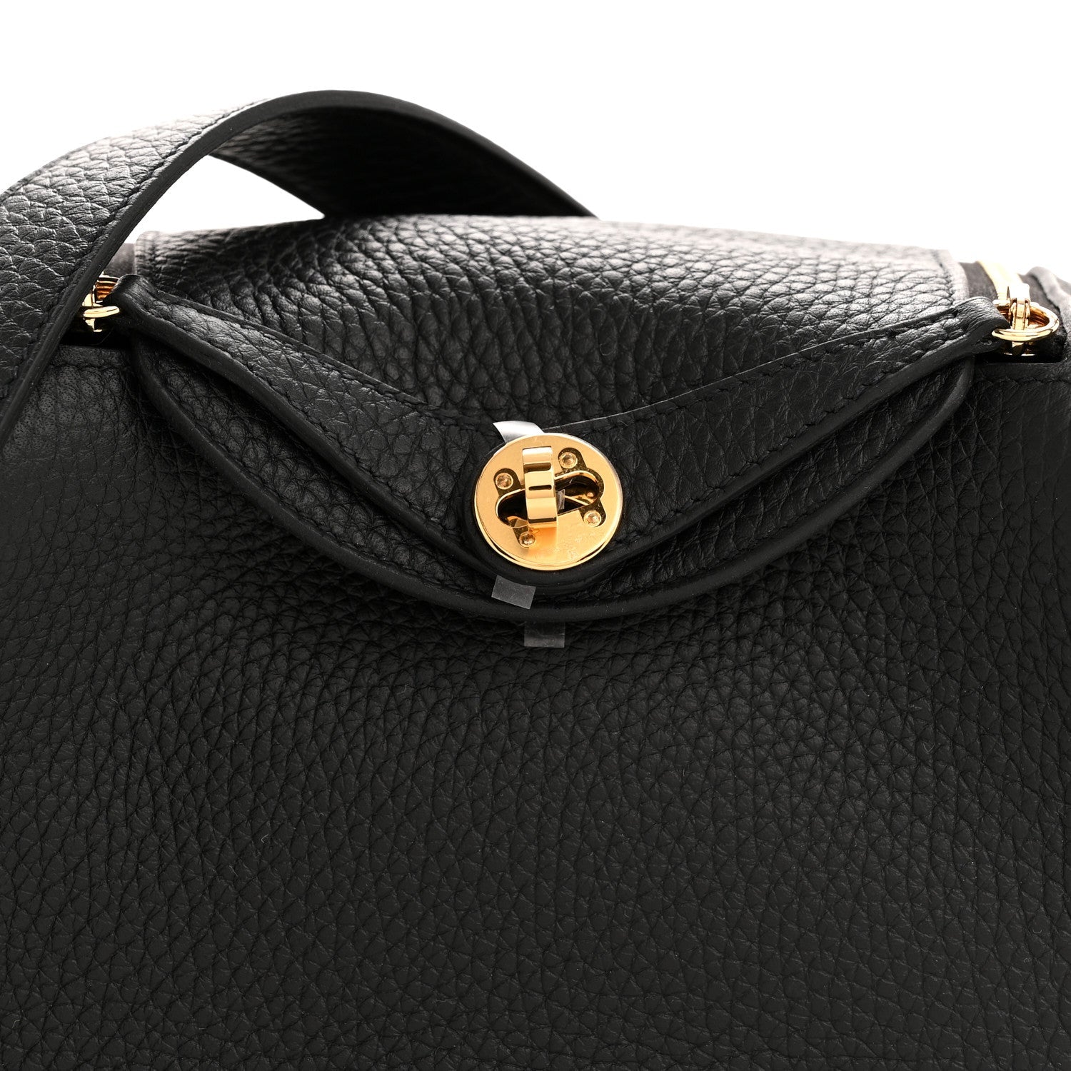 Taurillon Clemence Mini Lindy 20 Black