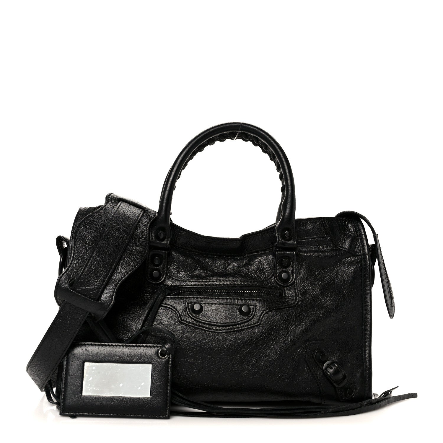 Agneau Arena Classic Black Hardware S City Black