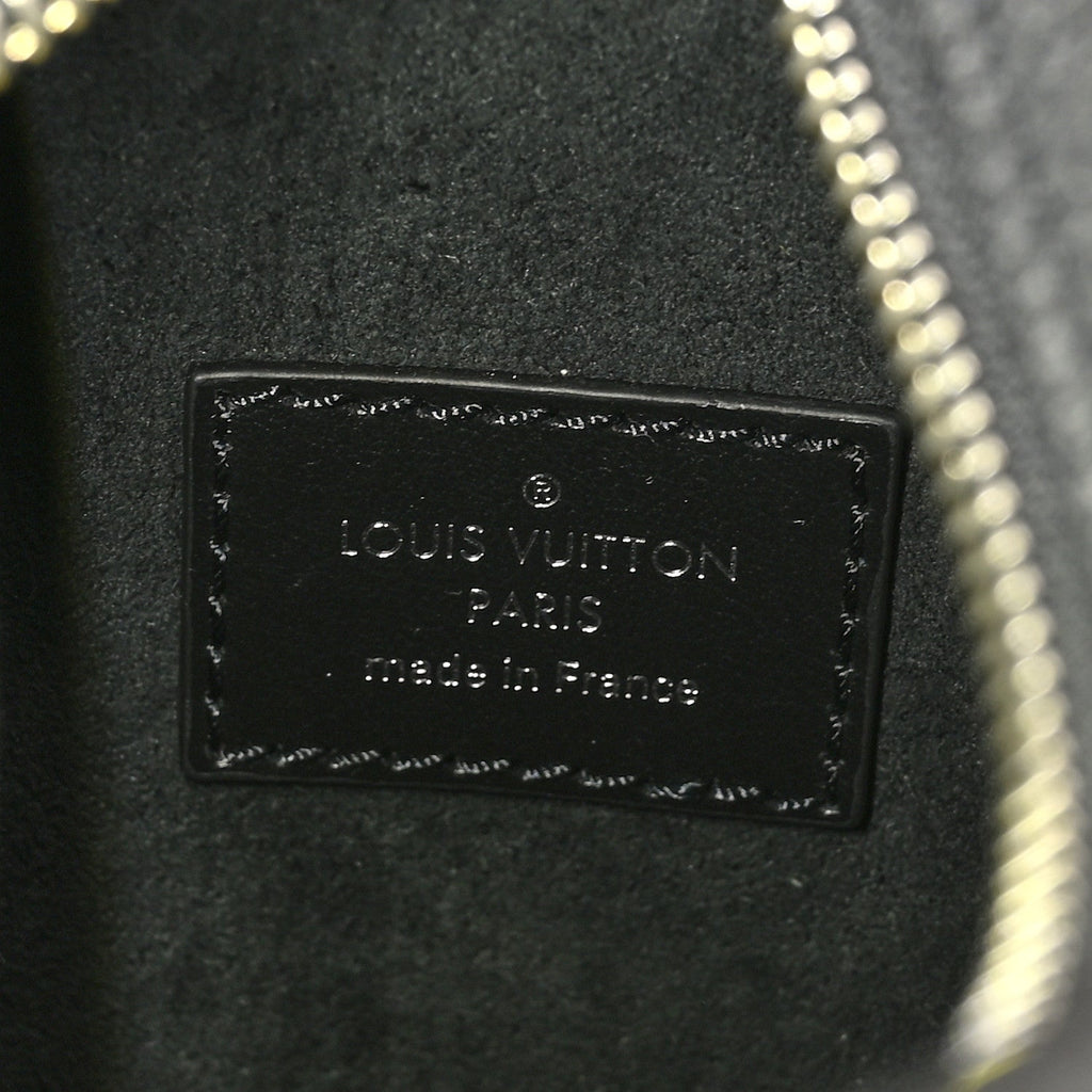 Calfskin Side Trunk MM Black