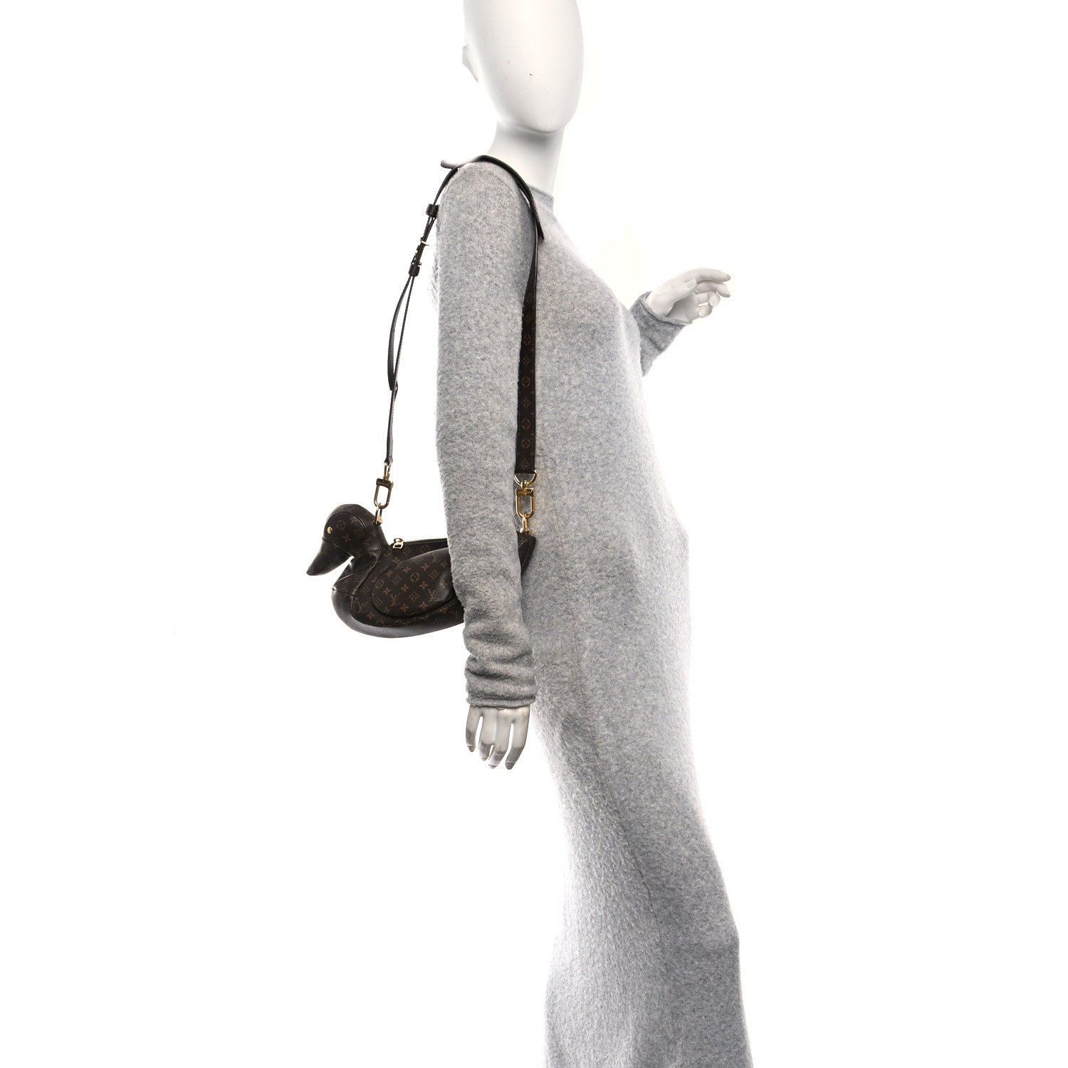 X NIGO Monogram Duck Bag
