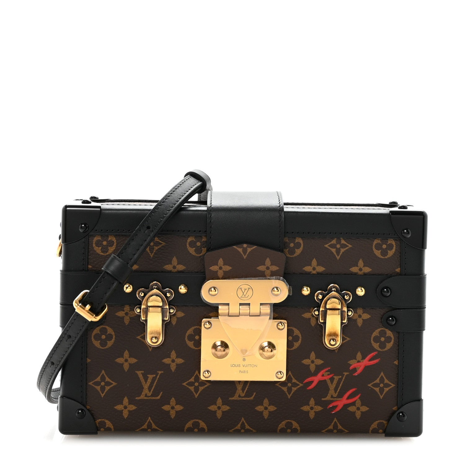Monogram Petite Malle Black