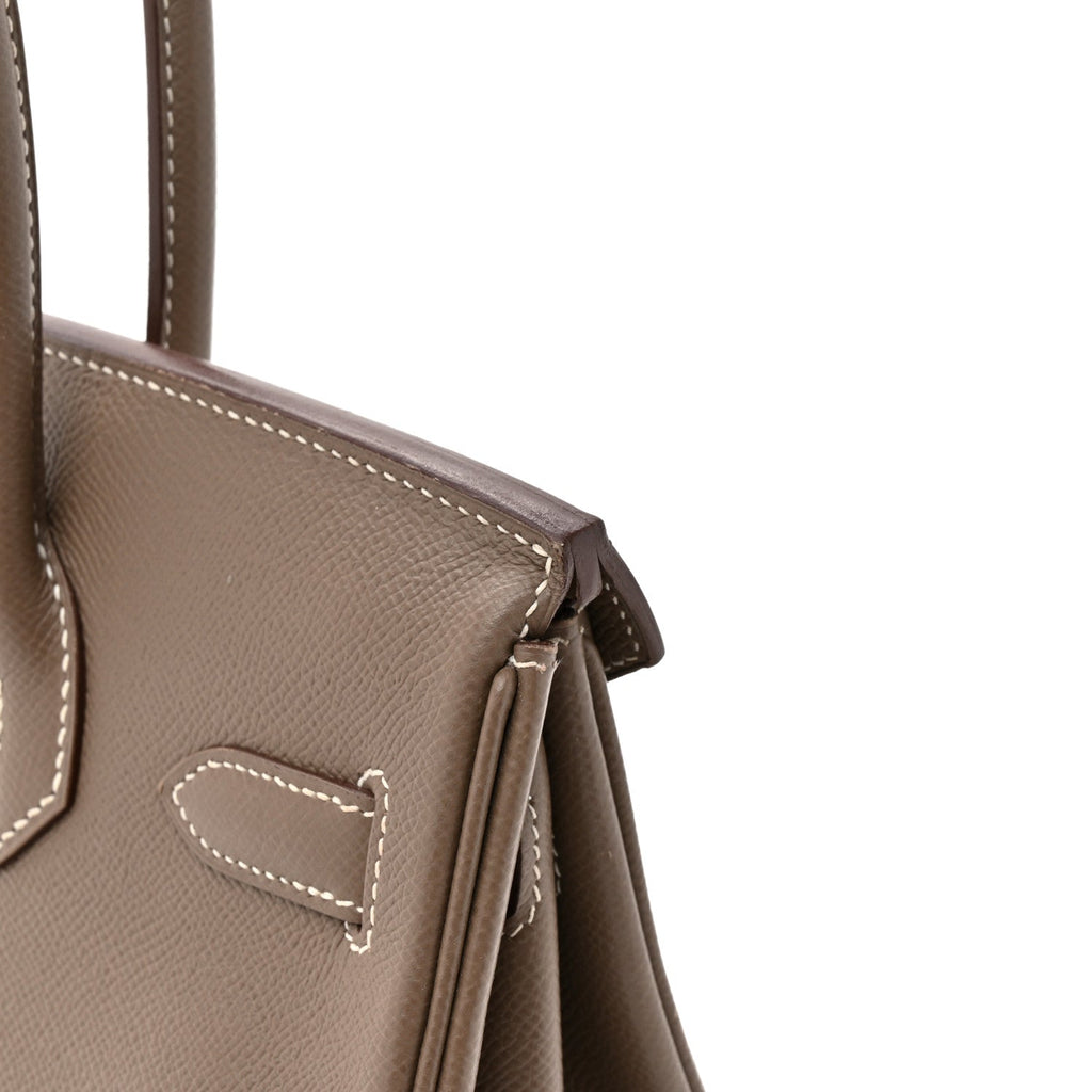 Epsom Birkin 30 Etoupe