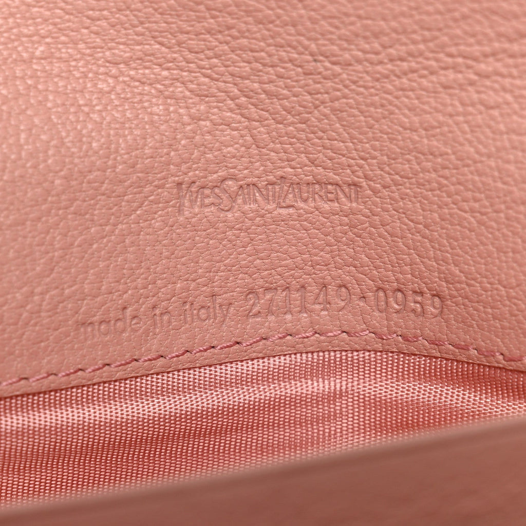 Chevre Belle De Jour Continental Wallet Pink