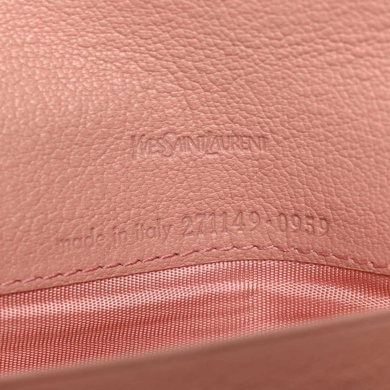 Chevre Belle De Jour Continental Wallet Pink