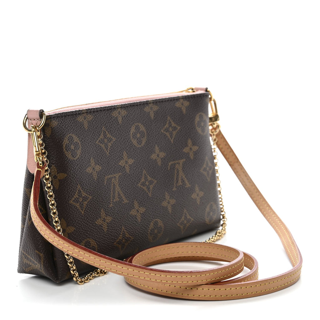 Monogram Pallas Clutch Rose Poudre