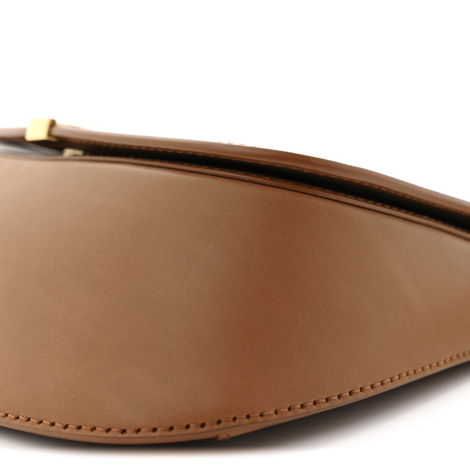 Canvas Calfskin Mini Voltaire Top Handle Bag Natural Tan