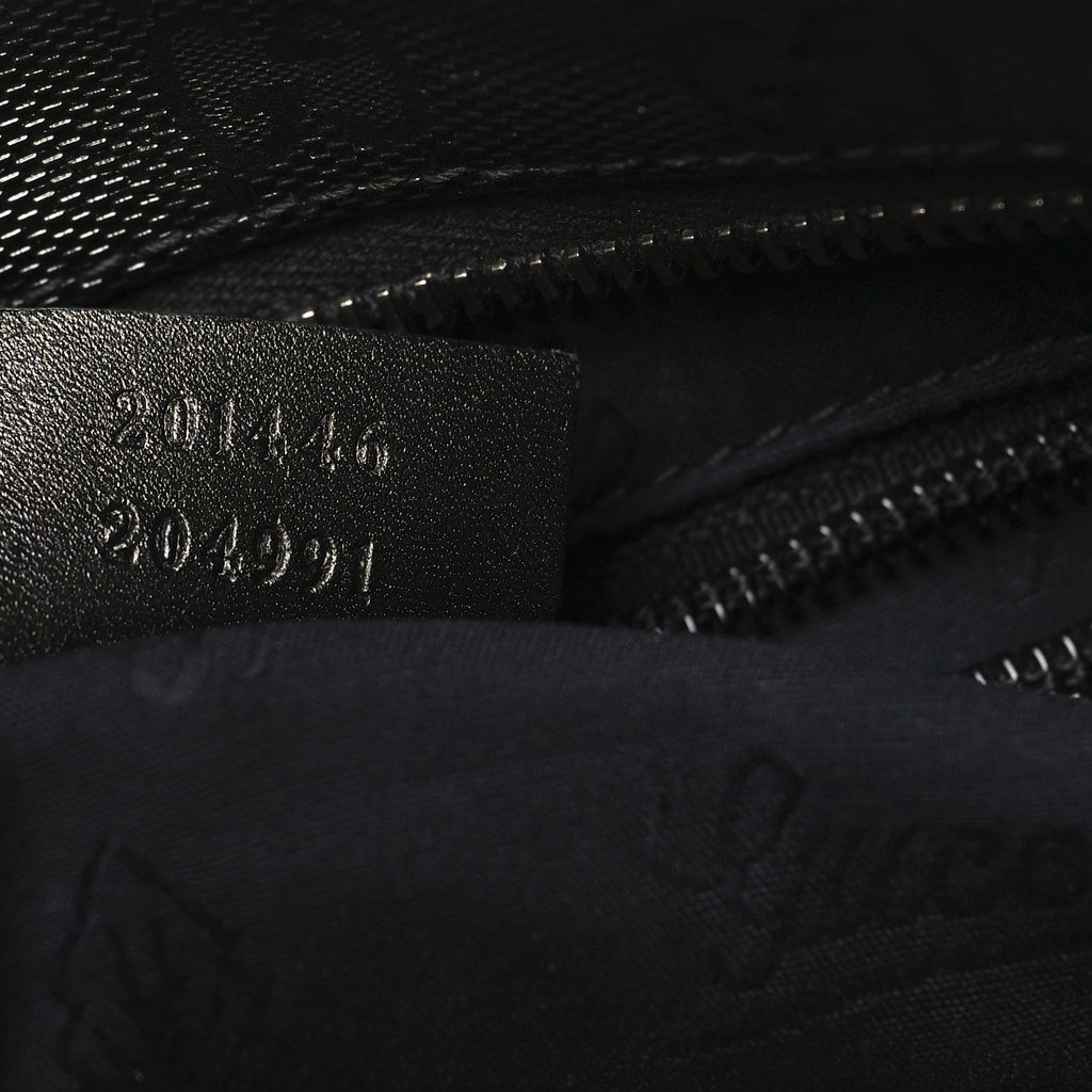 Imprime Monogram Medium Flat Messenger Bag Black