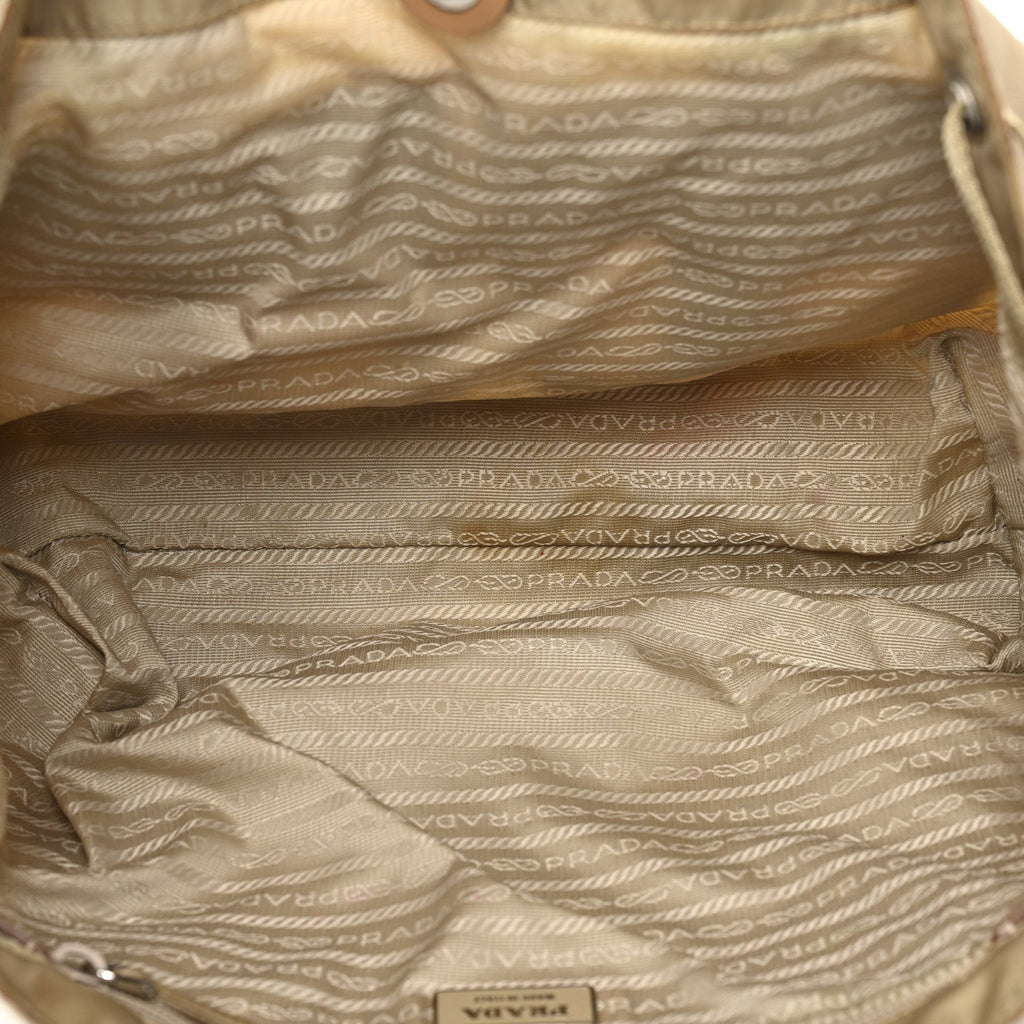 Nylon Vela Shopping Tote Sesamo