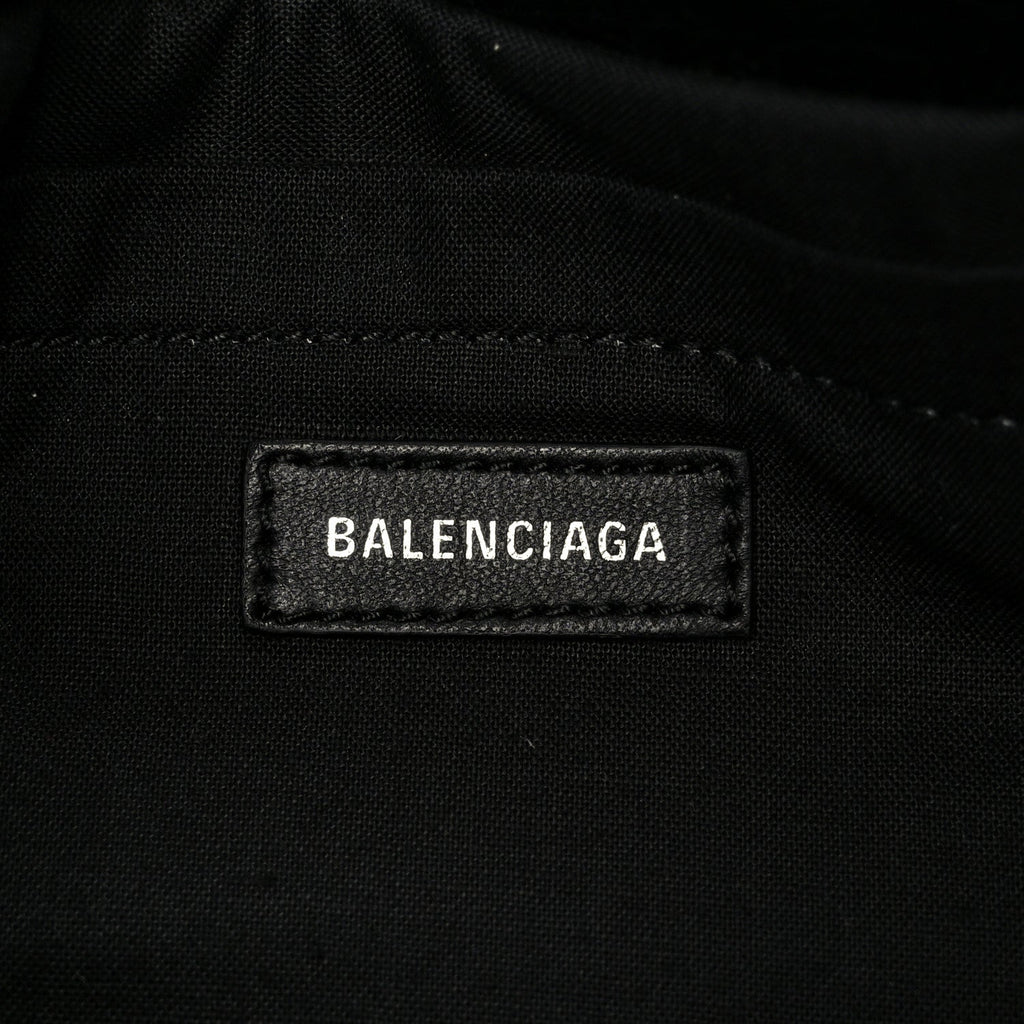 Arena Calfskin Small Monaco Flap Bag Black