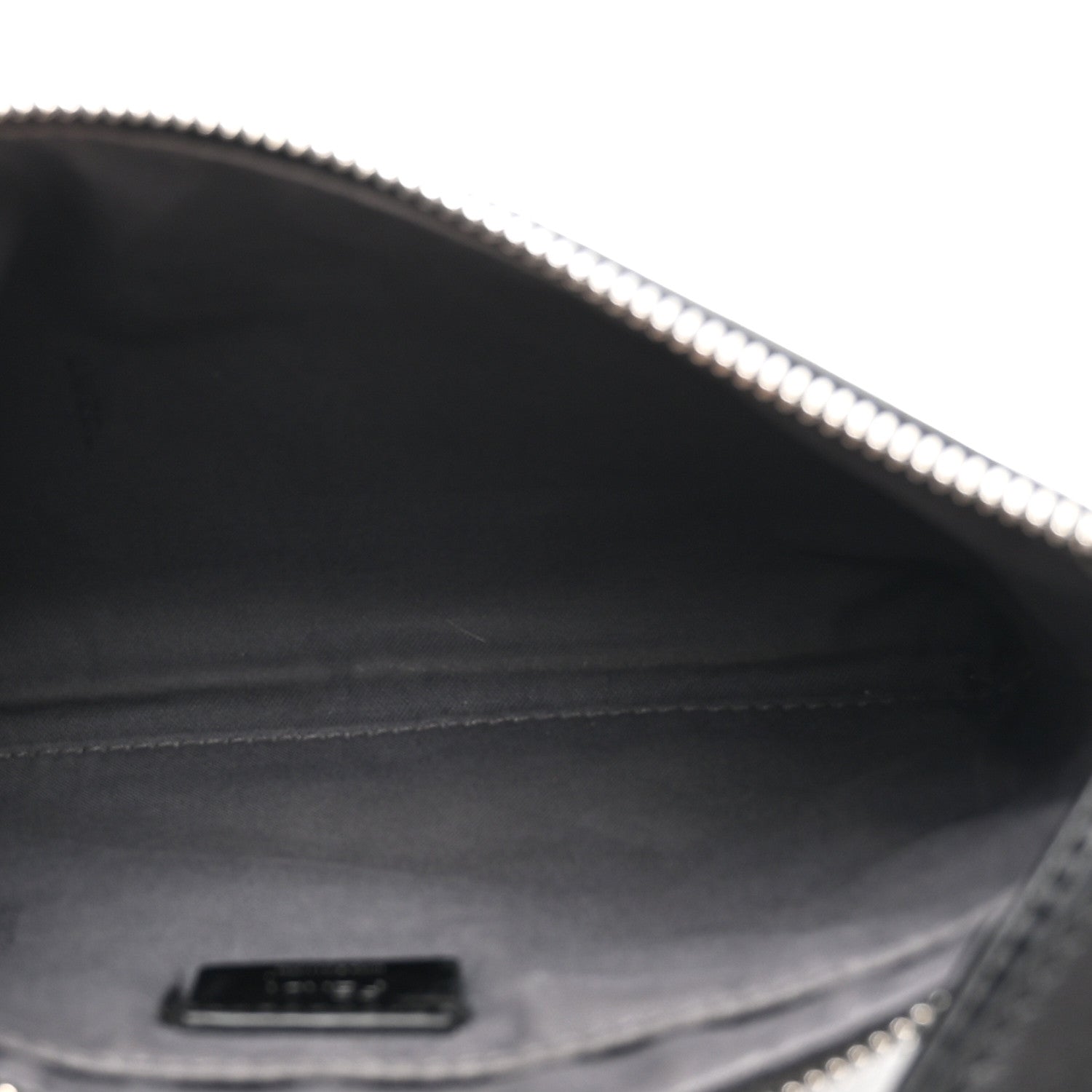 Vitello Mini Crossbody Pouch Black