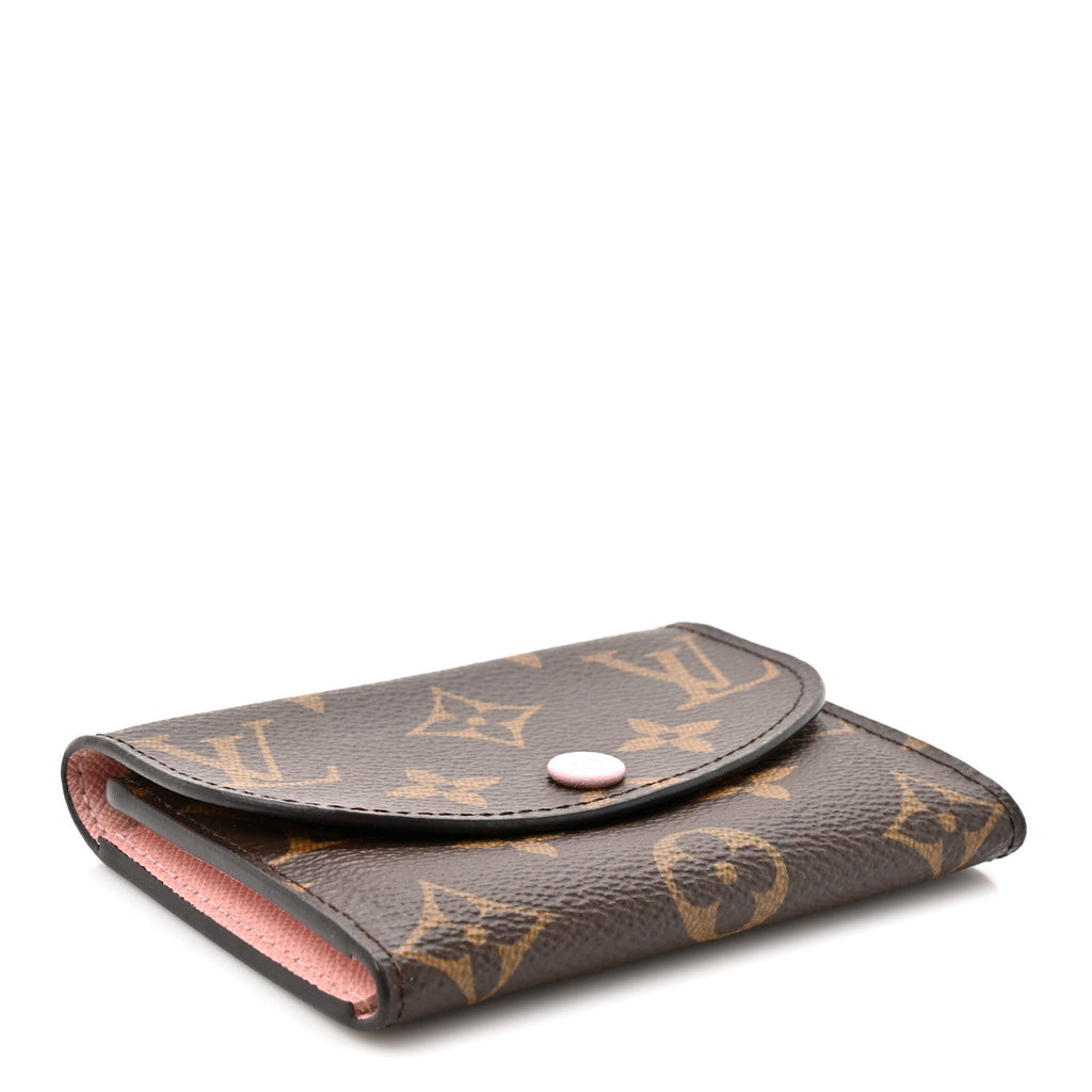 Monogram Rosalie Coin Purse Rose Ballerine