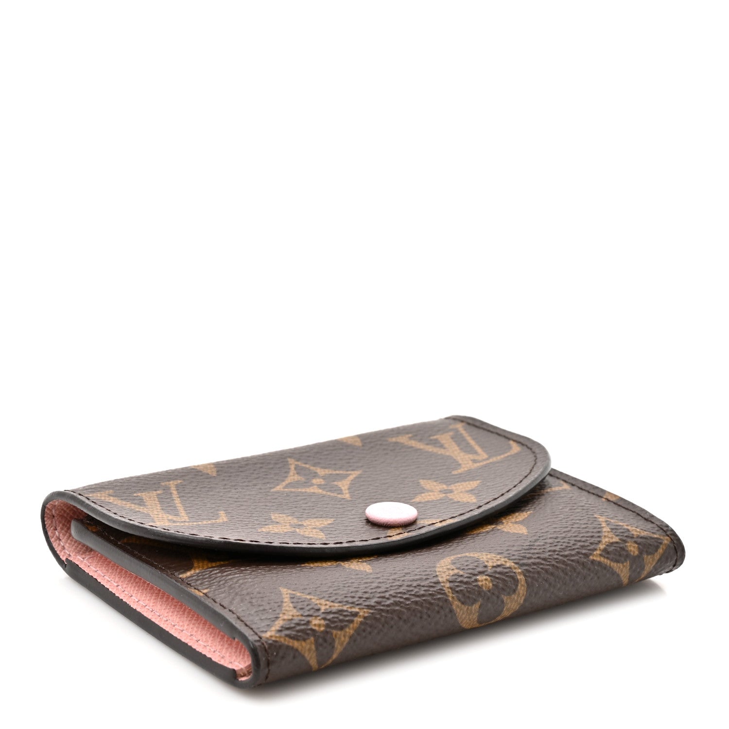 Monogram Rosalie Coin Purse Rose Ballerine
