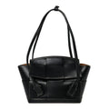 French Calfskin Maxi Intrecciato Arco 33 Black