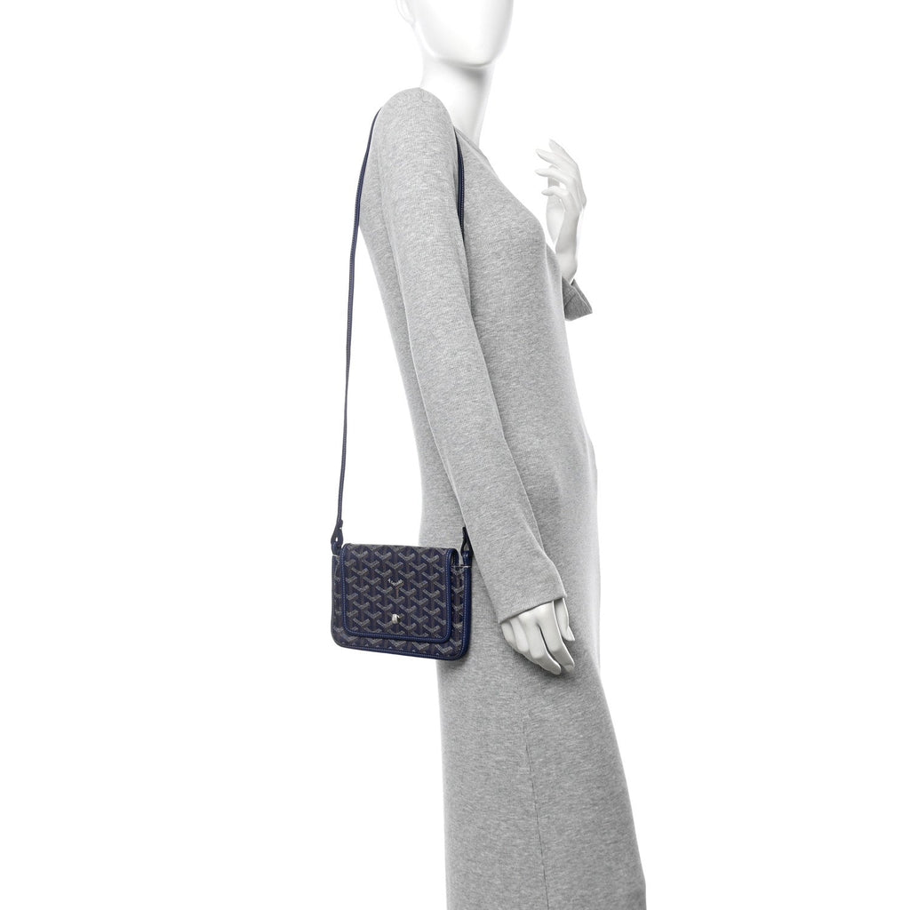 Goyardine Plumet Wallet Clutch Navy