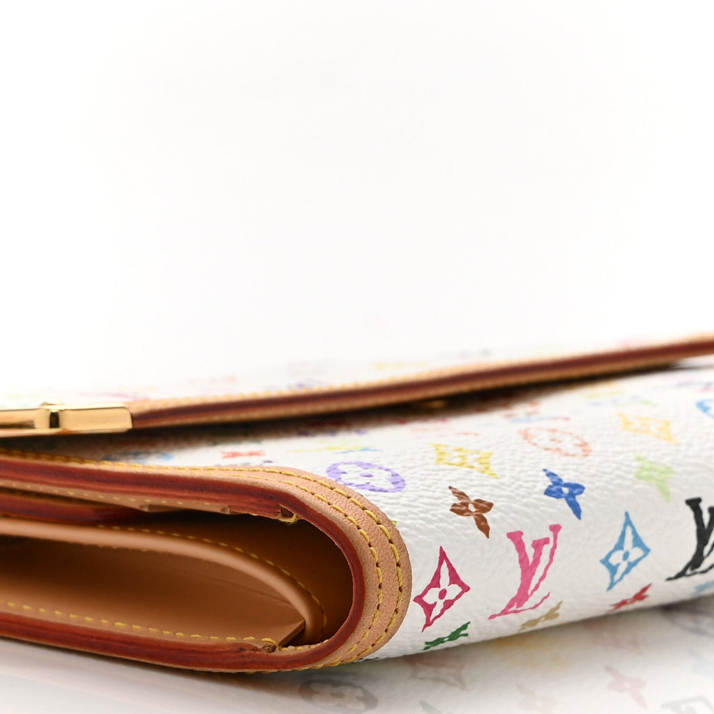 Monogram Multicolor Porte Tresor International Wallet White