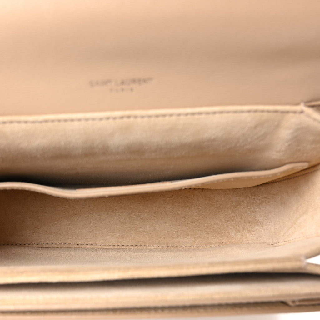 Calfskin Medium Bellechasse Satchel Beige