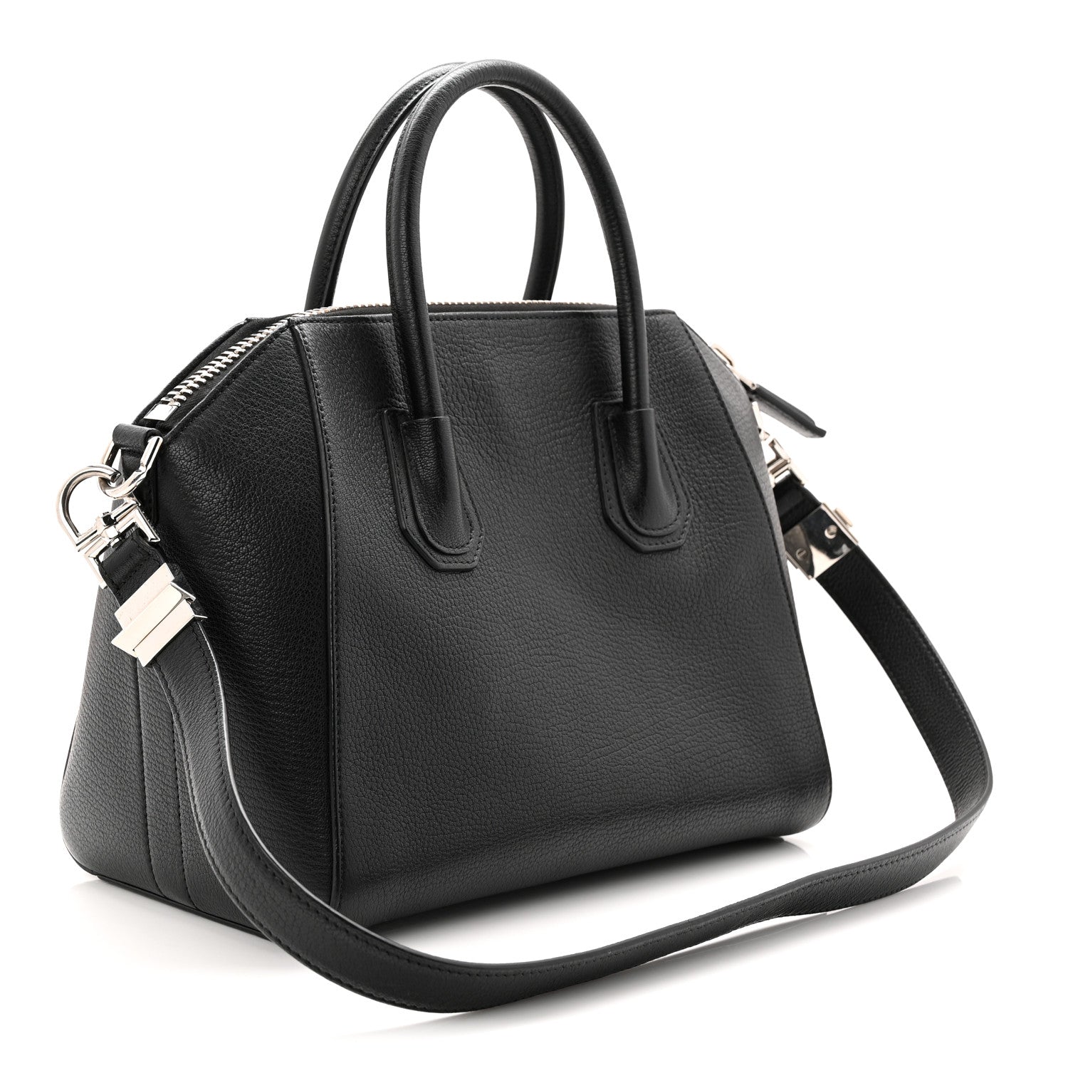 Sugar Goatskin Small Antigona Black