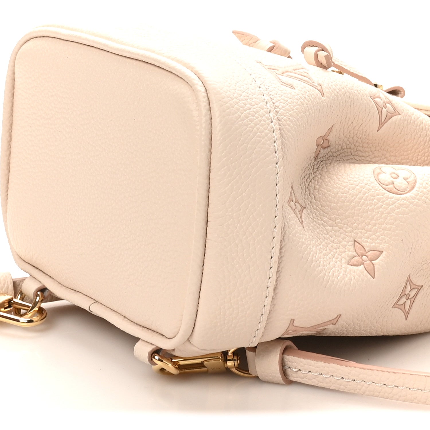 Empreinte Monogram Bicolor Nano Noe Backpack Eden