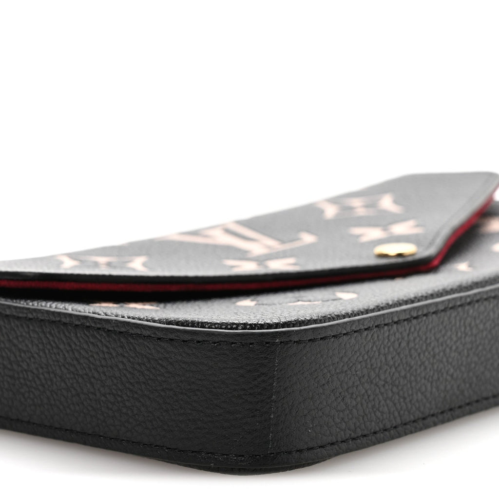 Empreinte Monogram Giant Felicie Pochette Black Beige