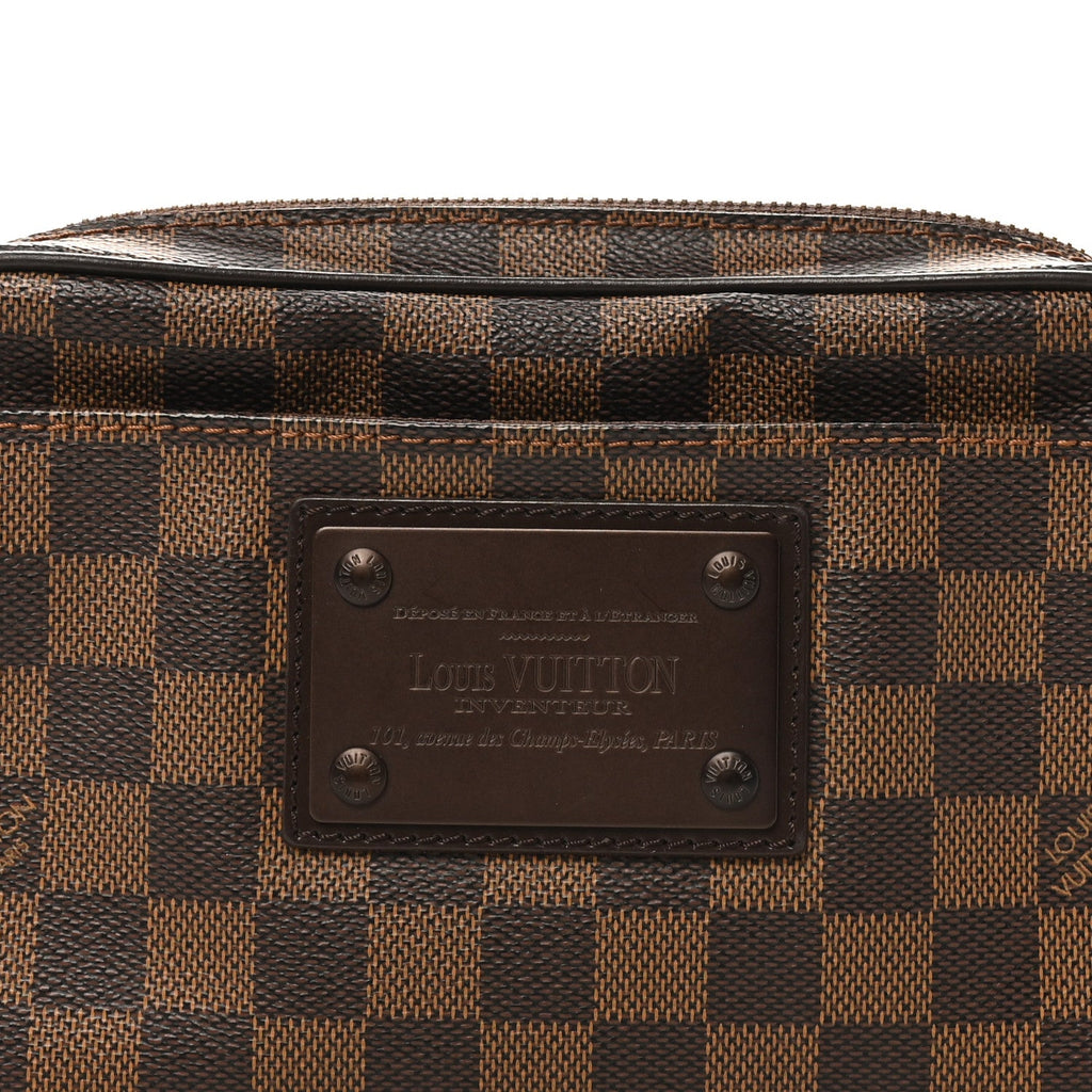 Damier Ebene Brooklyn Bum Bag