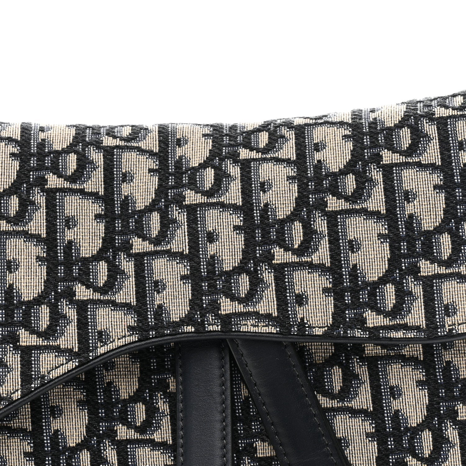 Oblique Saddle Bag Blue