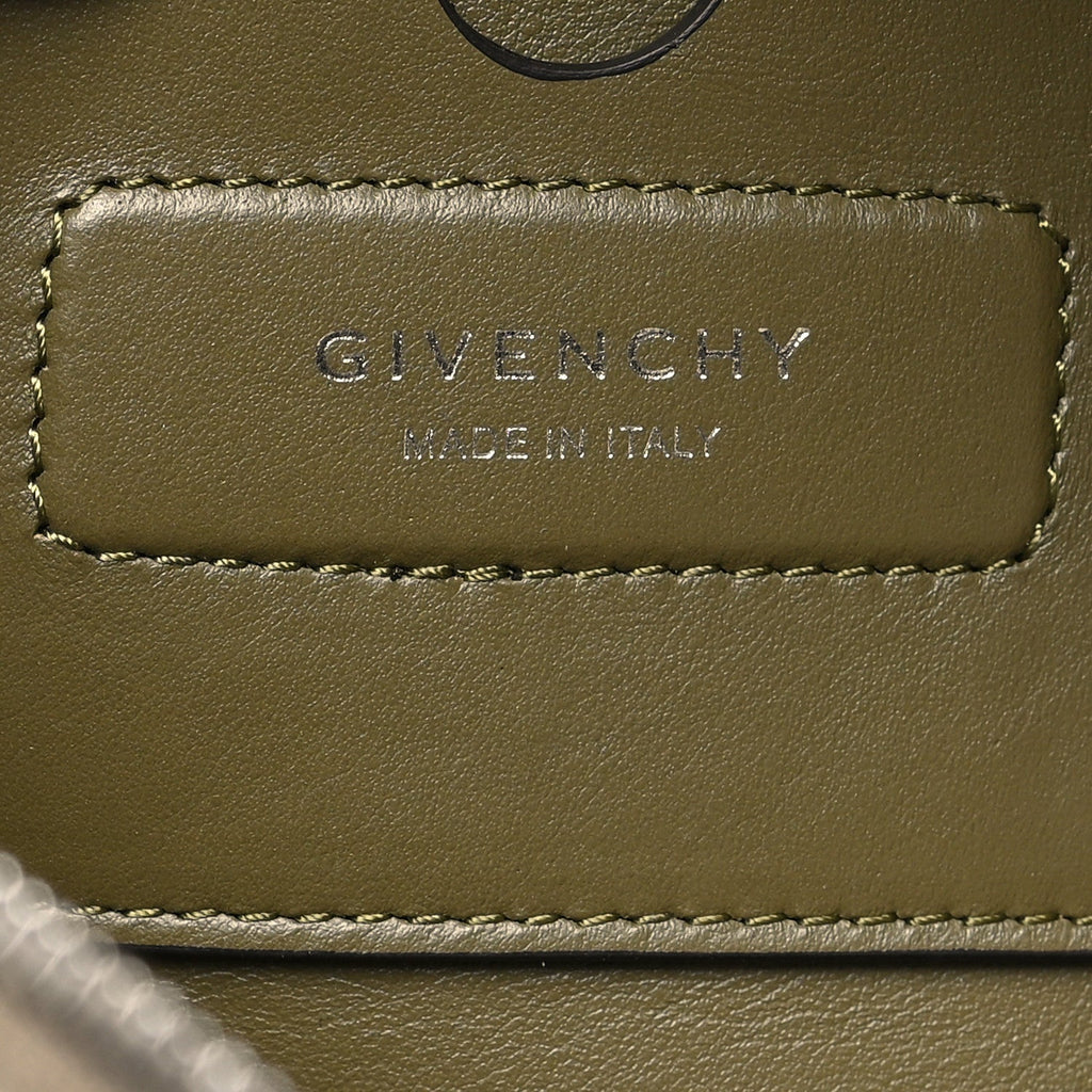 Smooth Calfskin Small Soft Antigona Dark Khaki