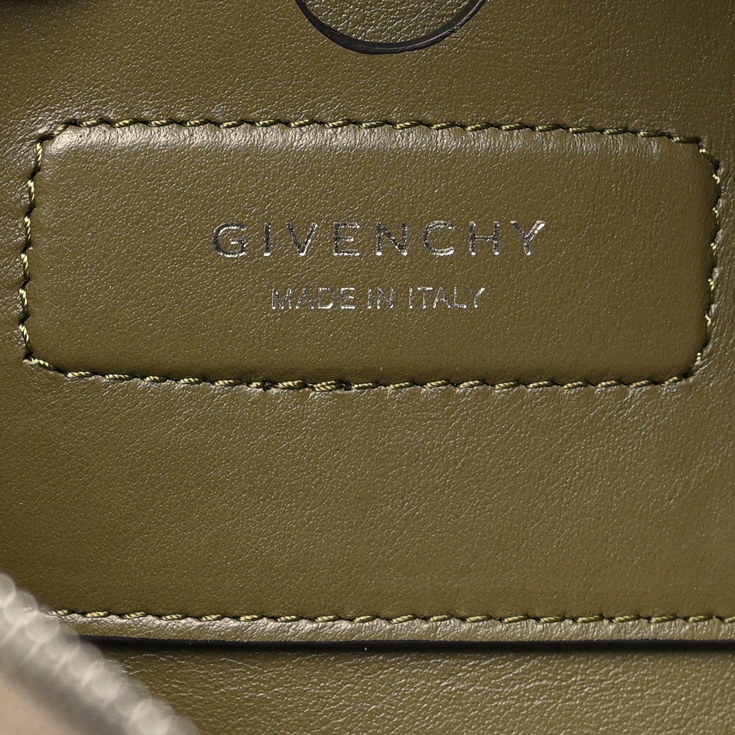 Smooth Calfskin Small Soft Antigona Dark Khaki