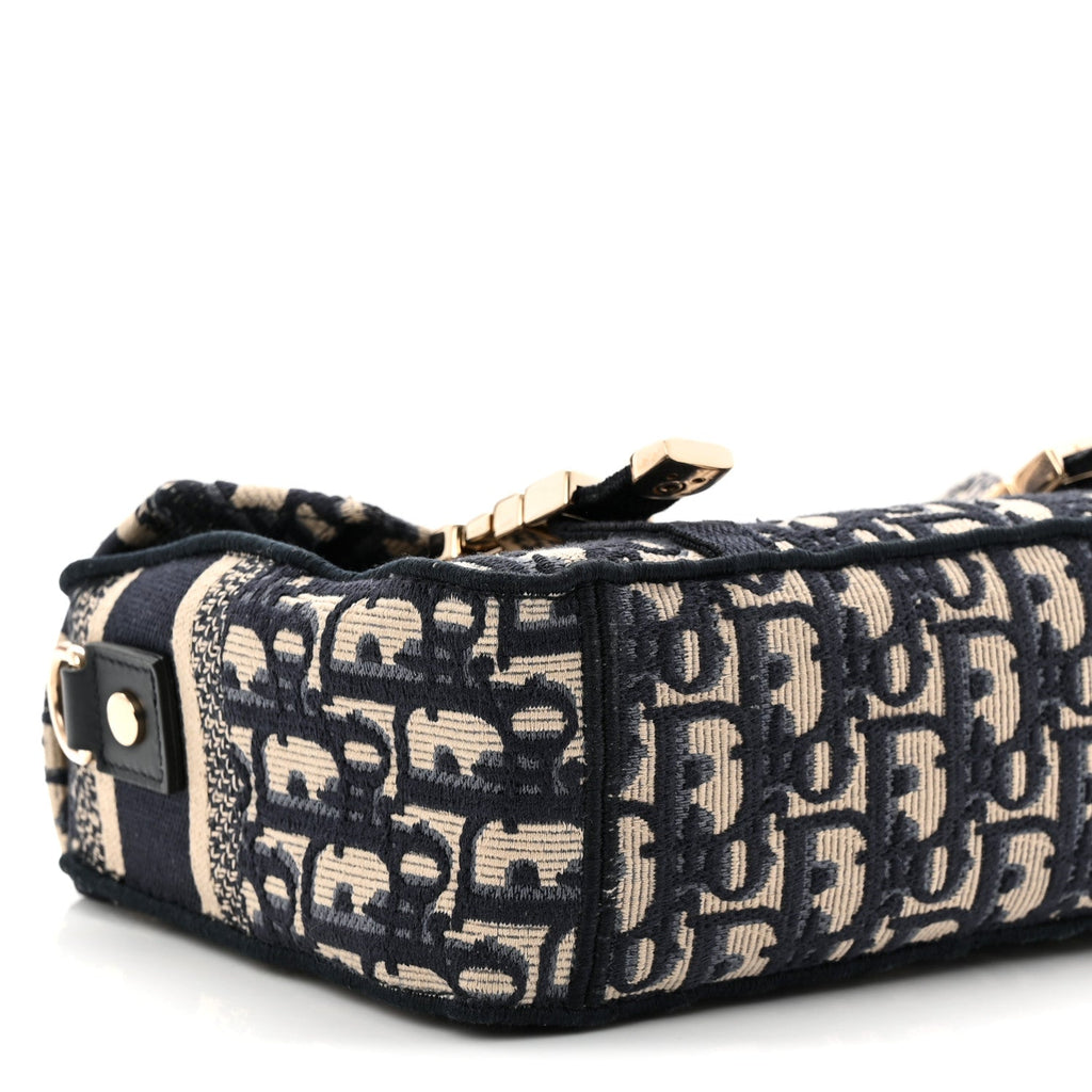 Oblique Small Diorcamp Bag Blue