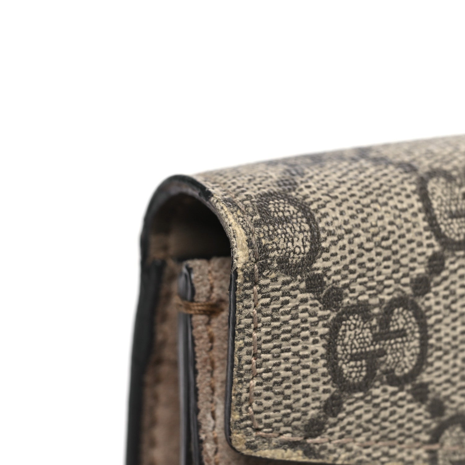 GG Supreme Monogram Super Mini Dionysus Shoulder Bag Taupe