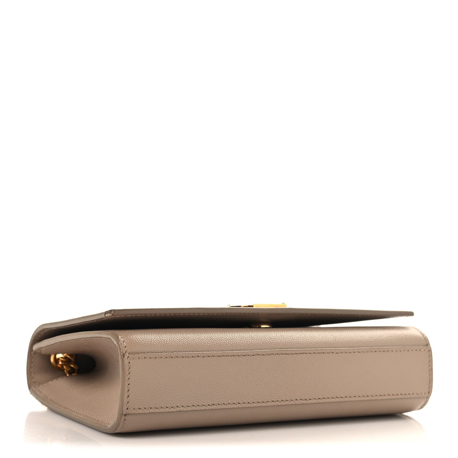 Grain De Poudre Medium Monogram Kate Satchel Dark Beige