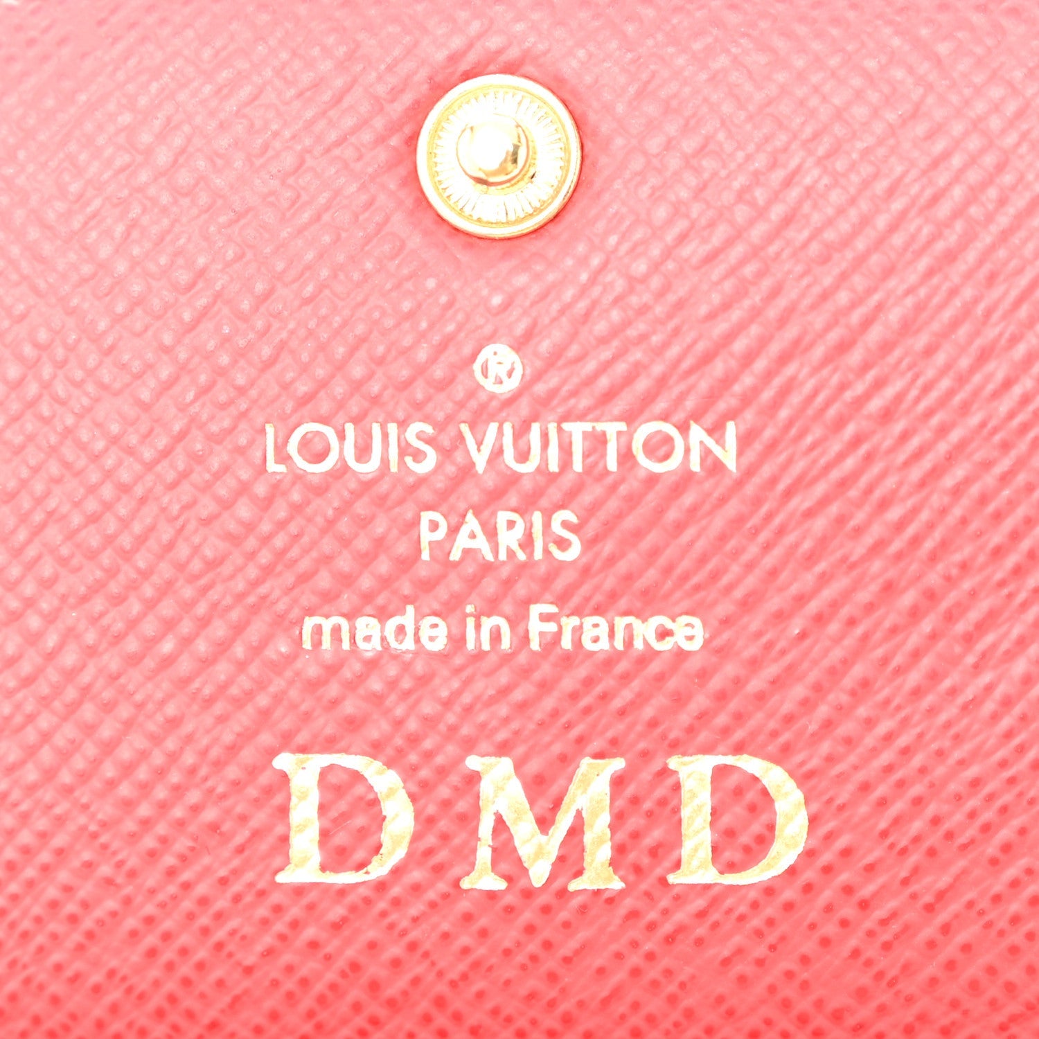 Damier Ebene Emilie Wallet Red