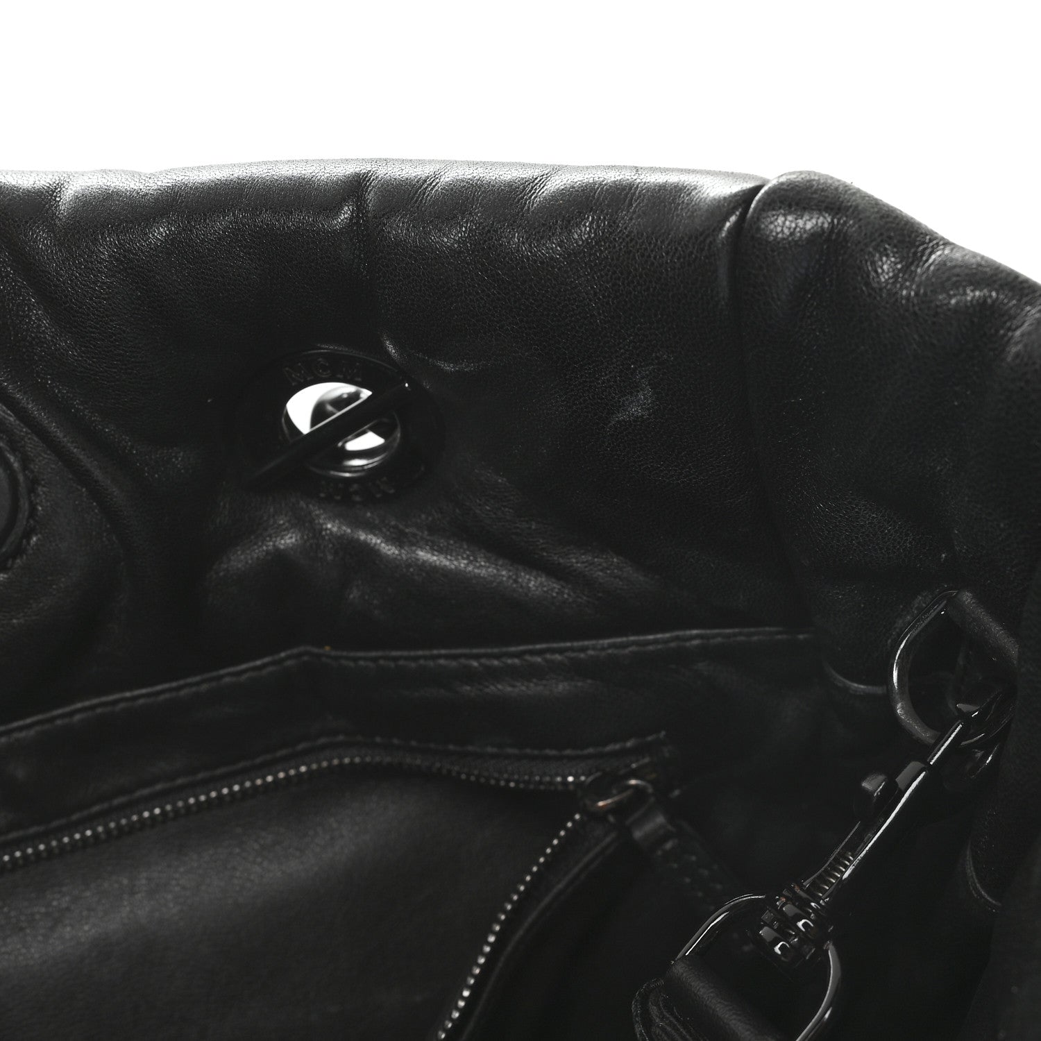 Nappa Cloud Quilted Travia Medium Tote Black