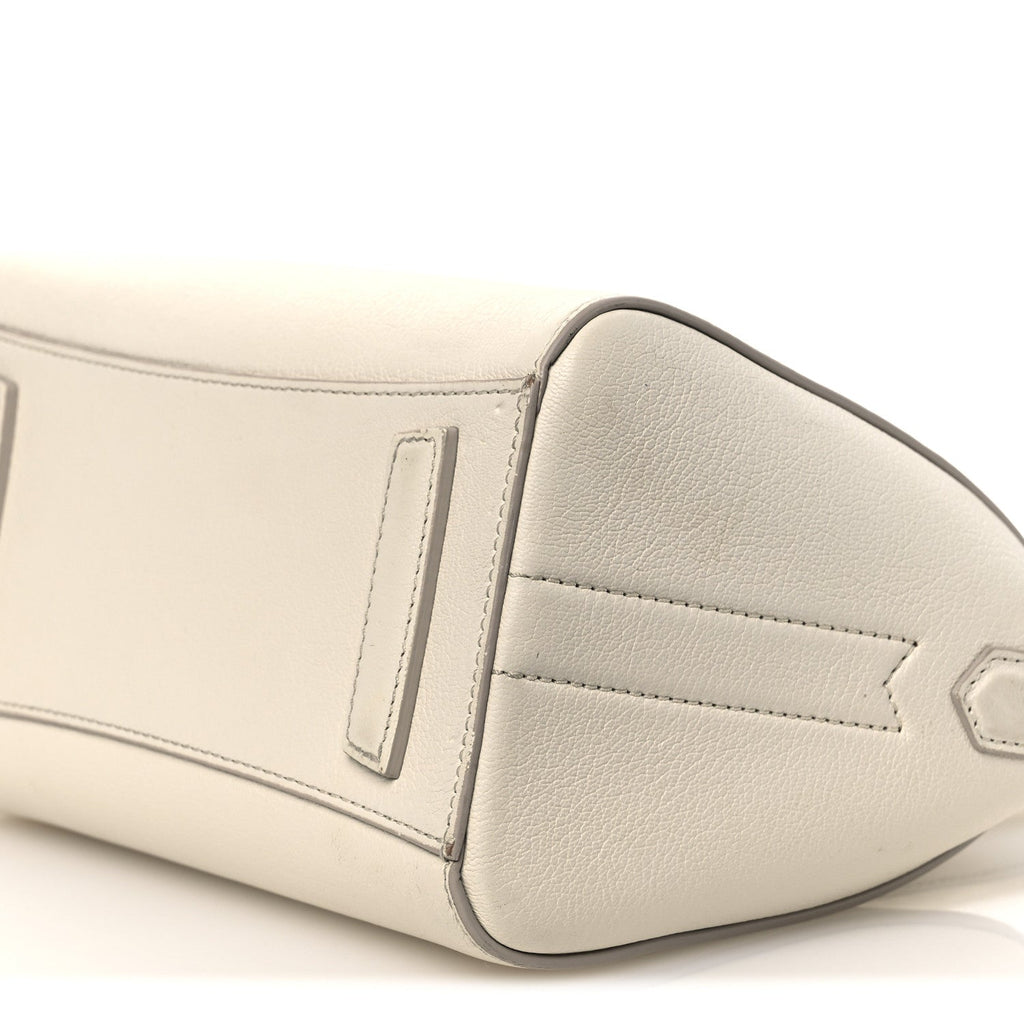 Sugar Goatskin Mini Antigona Off White