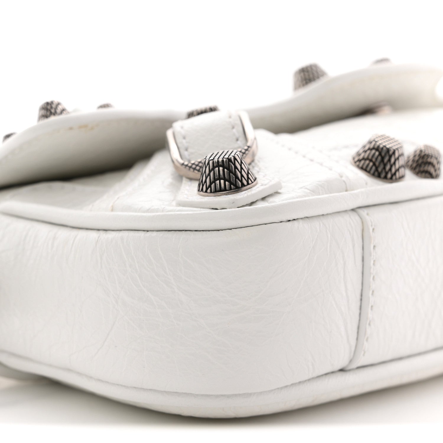 Agneau Arena Le Cagole Sling Bag XS Optic White