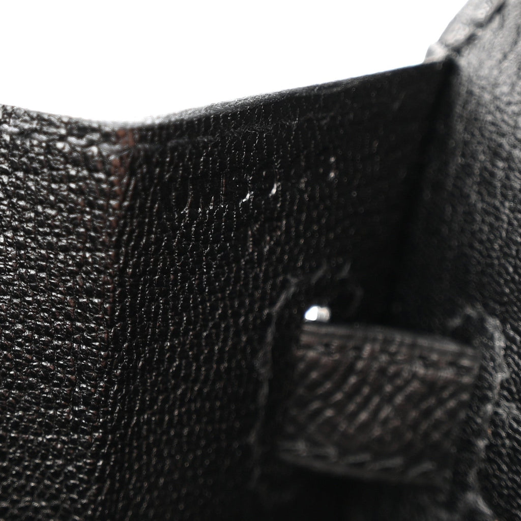 Epsom Birkin Sellier 25 Black