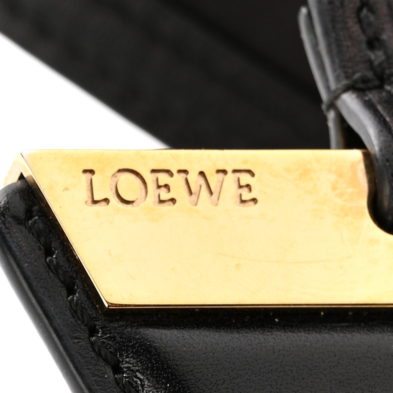 Calfskin Mini Barcelona Shoulder Bag Black
