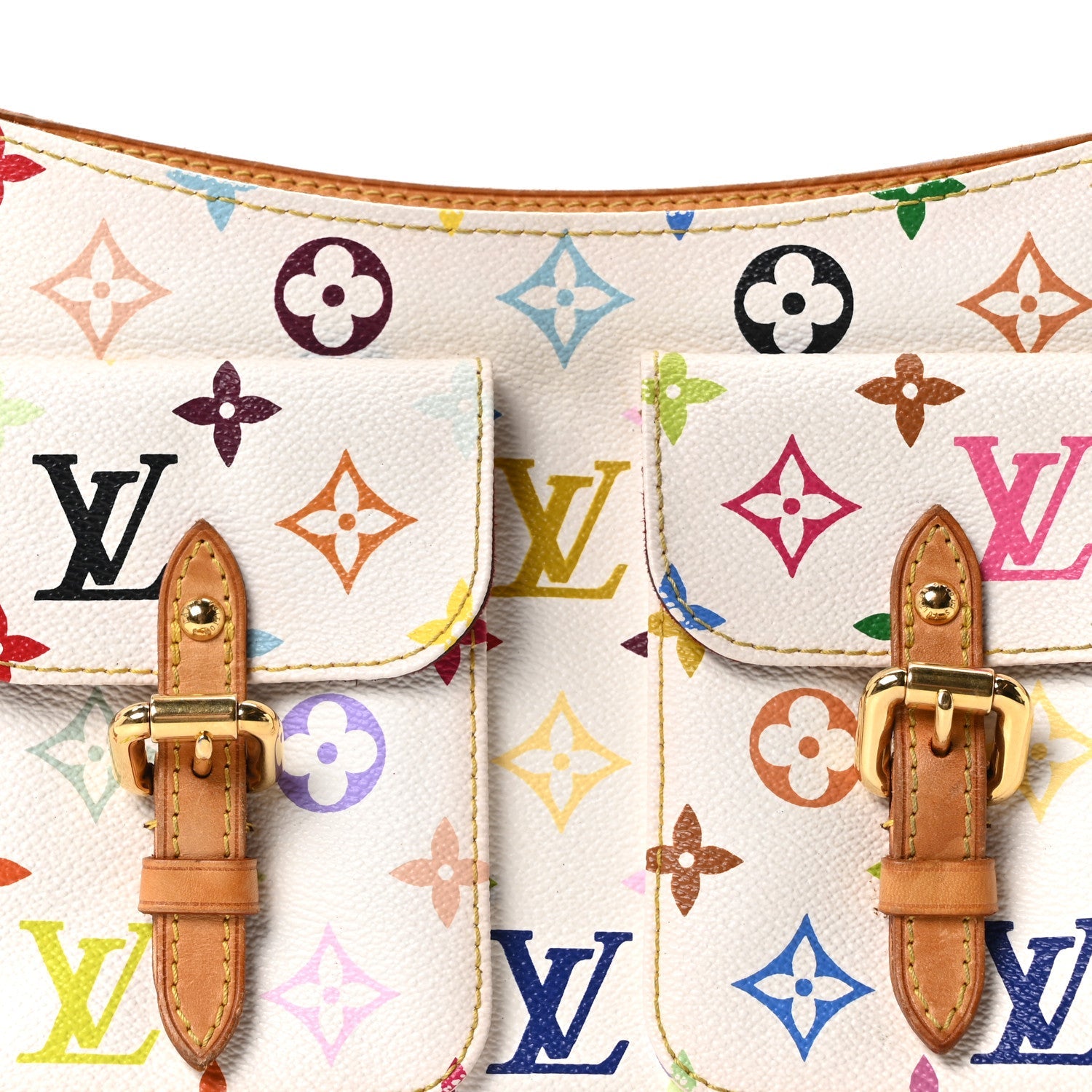 Monogram Multicolor Lodge PM White