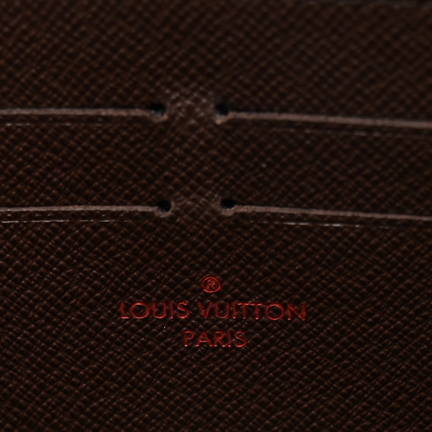 Damier Ebene Zippy Wallet