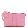Lambskin Maxi Intrecciato Small Cassette Crossbody Bag Ribbon