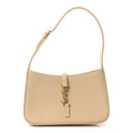 Smooth Calfskin Le 5 A 7 Hobo Dark Beige