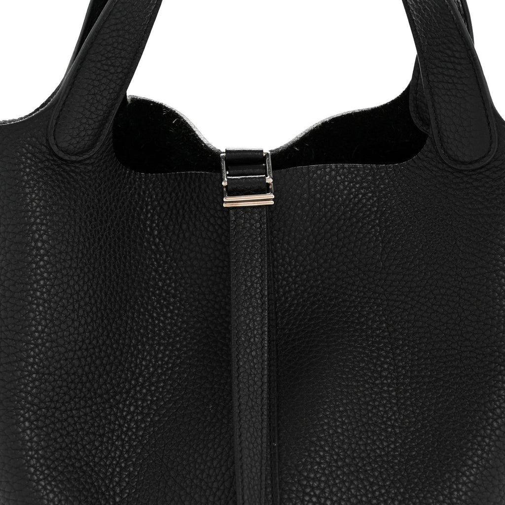 Taurillon Clemence Picotin Lock 22 MM Black