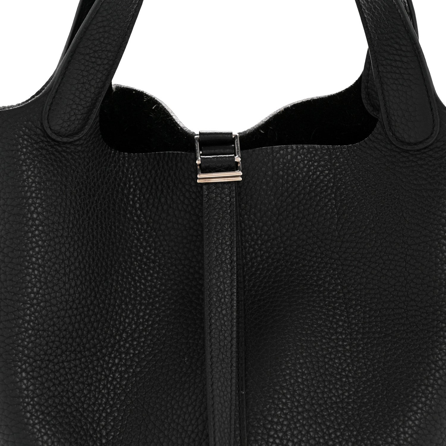 Taurillon Clemence Picotin Lock 22 MM Black