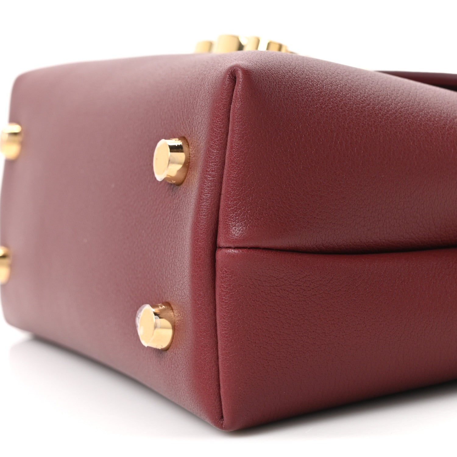Supple Grained Calfskin Teen Nino Light Burgundy